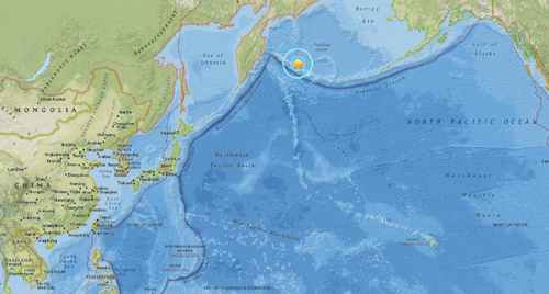  Mỹ: Động đất 6,8 độ richter ngoài khơi bang Alaska ảnh 1